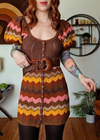 Ziggy Crochet Mini Dress