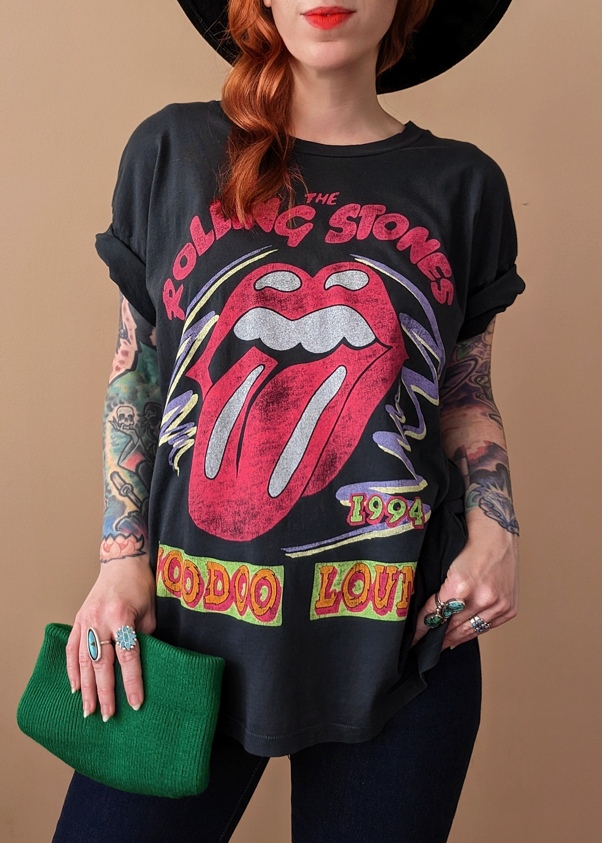 Daydreamer LA Rolling Stones Voodoo Lounge 1994 Officially licensed oversized tee. Made in California