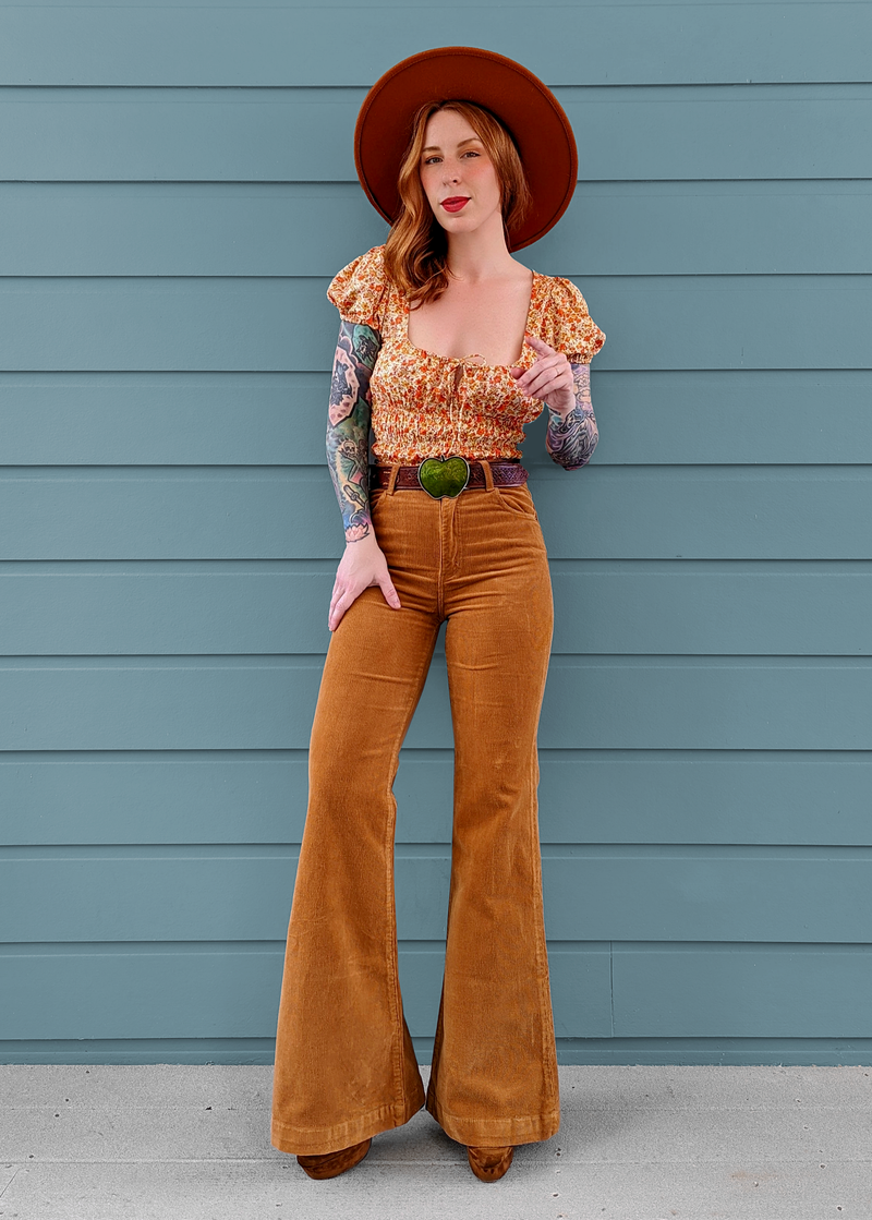 Tan Corduroy Eastcoast Flares