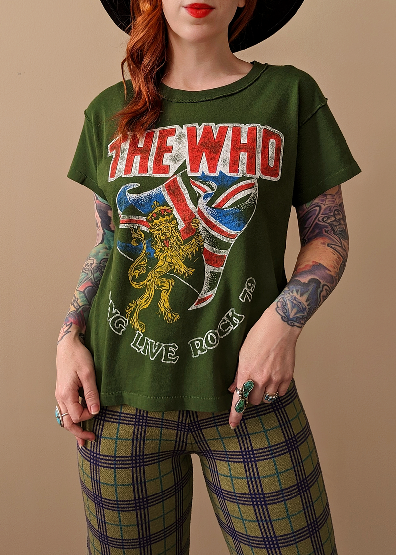 The Who Long Live Rock '79 Girlfriend Tee