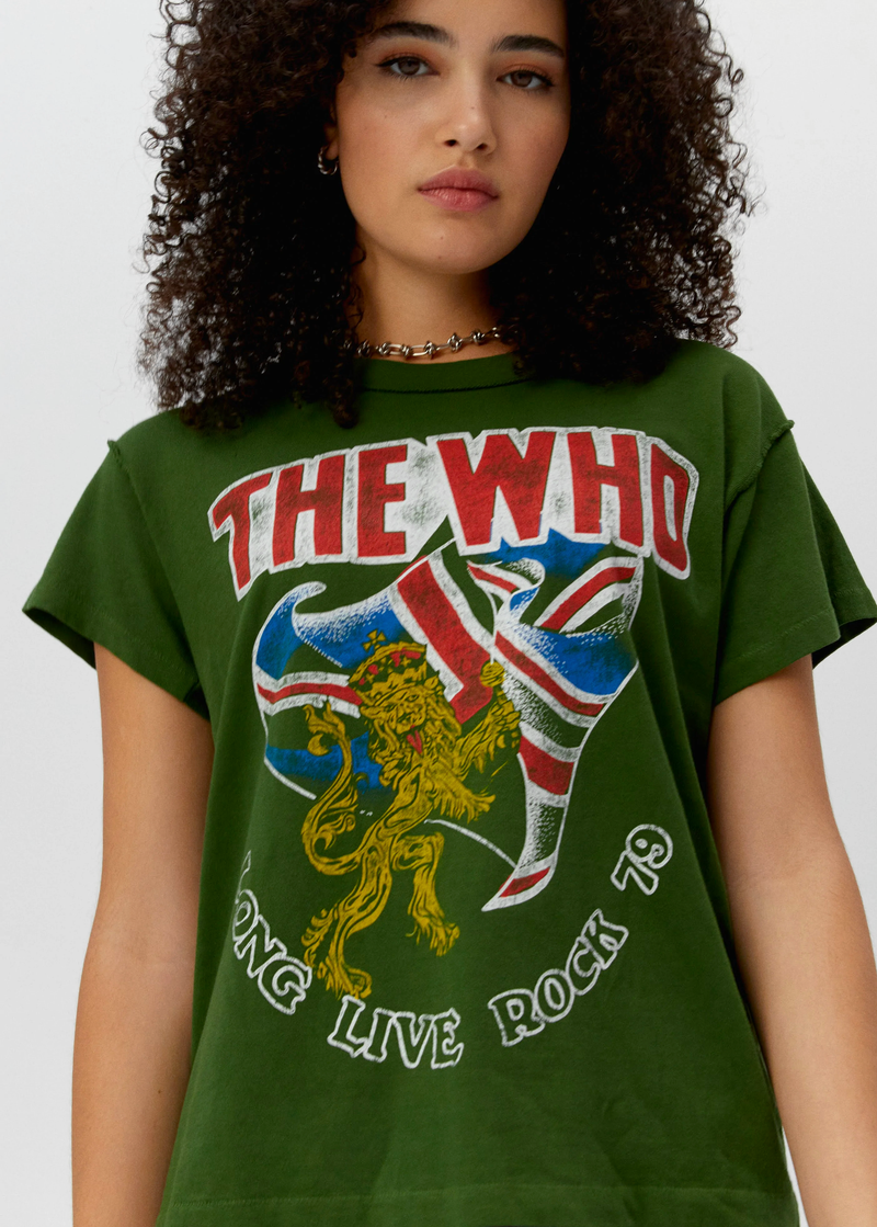 The Who Long Live Rock '79 Girlfriend Tee