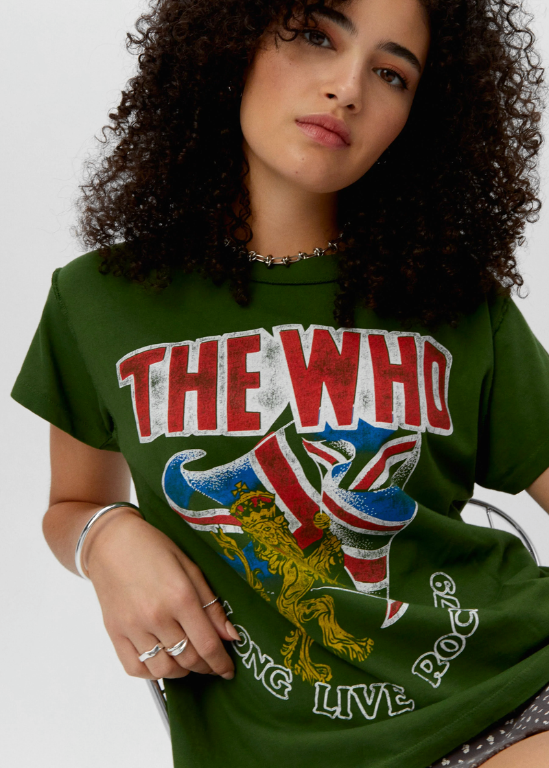 The Who Long Live Rock '79 Girlfriend Tee