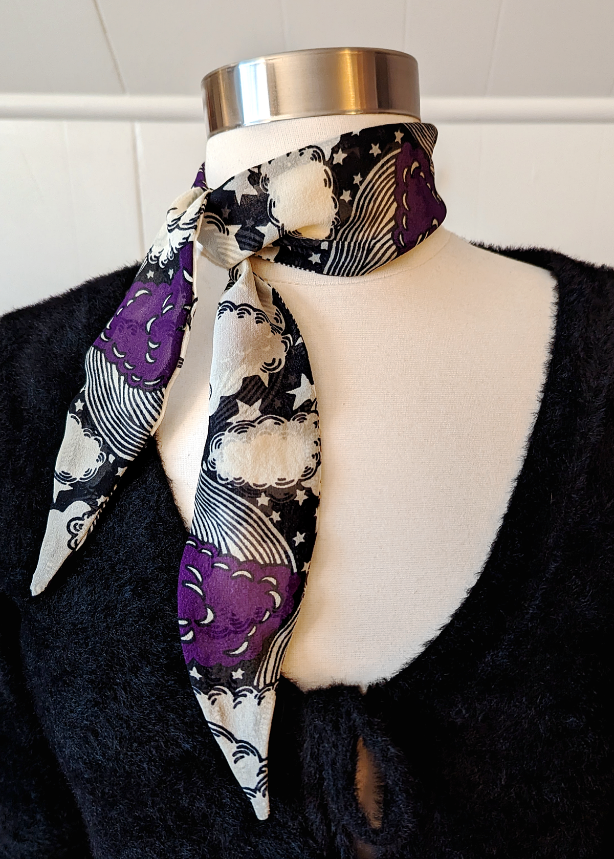 The Wizard Silk Scarf Tie