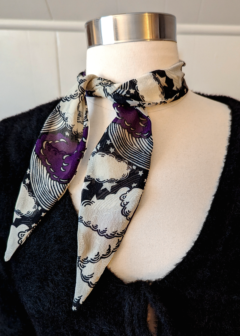 The Wizard Silk Scarf Tie