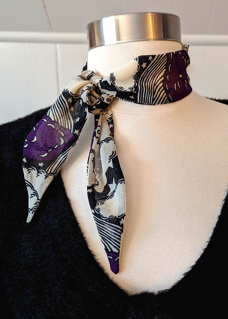 The Wizard Silk Scarf Tie
