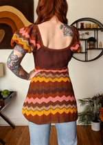 Ziggy Crochet Mini Dress